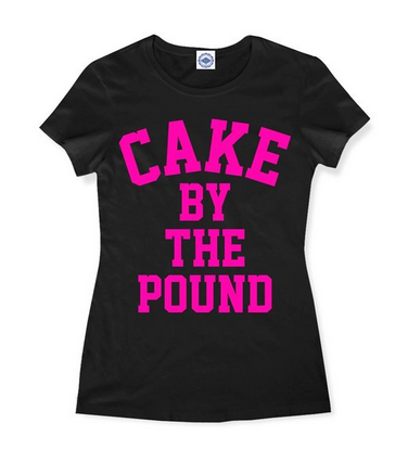 Hank Player 'Cake By The Pound' Women's T-Shirt
